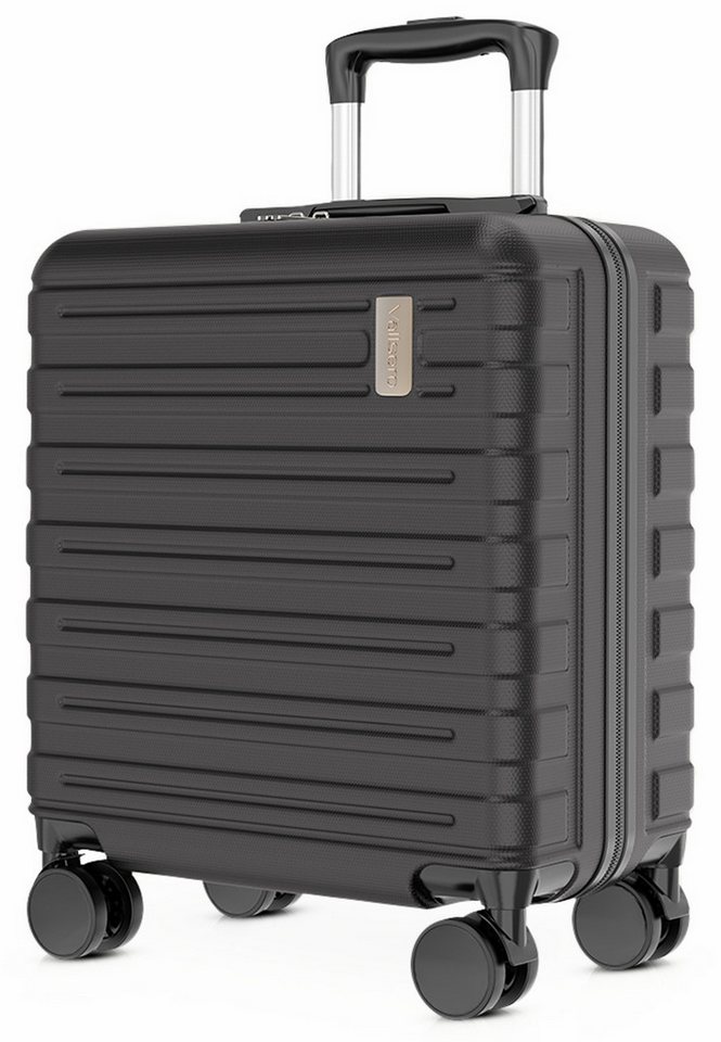 VALLSERO Koffer 16/20Zoll Hartschalen-Trolley 30/40L Hartschalenkoffer ABS Material, Reisekoffer 4 Rollen, TSA-Zahlenschloss, Schwarz, rot, blau, grün