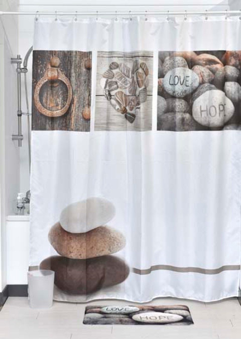 LikeKa Duschvorhang 180x200 cm Badevorhang aus günstig online kaufen