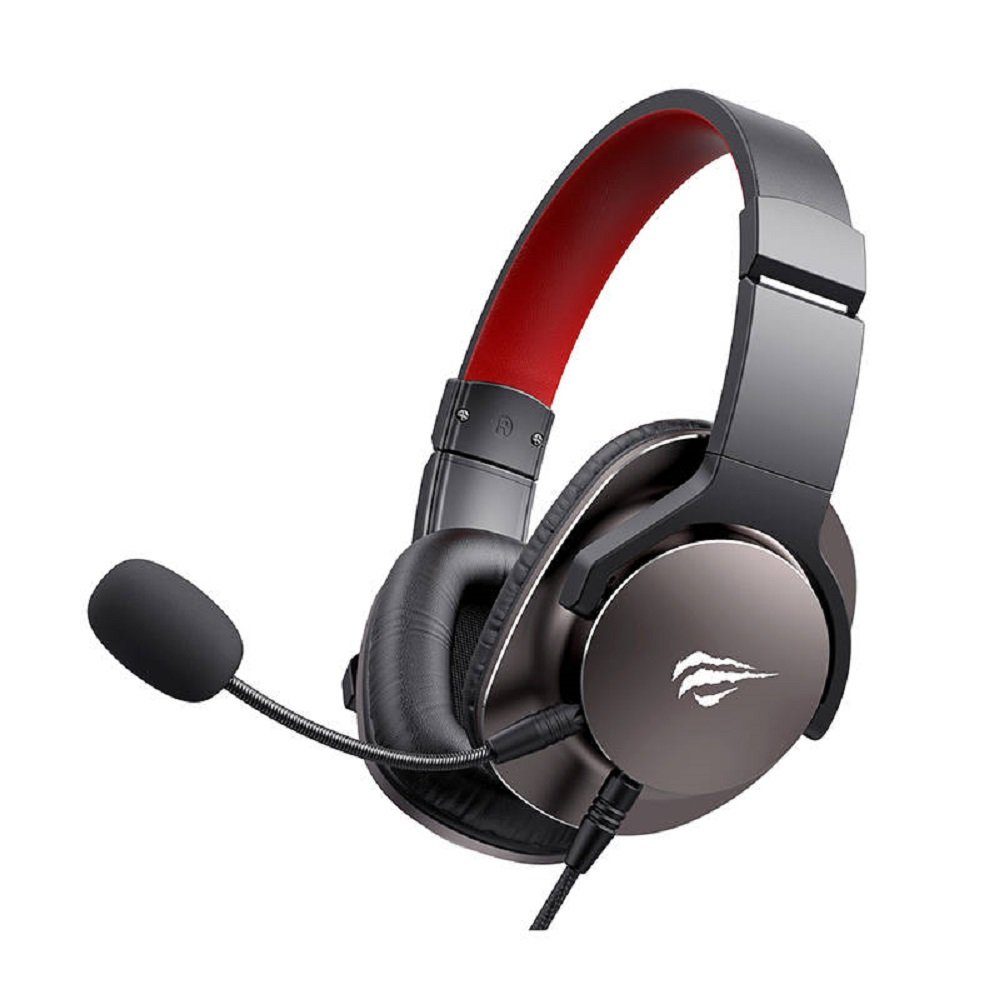 Havit Gaming Headphones mit Mikrofon, Gaming Headset 3,5-mm-Klinkenstecker Gaming-Headset