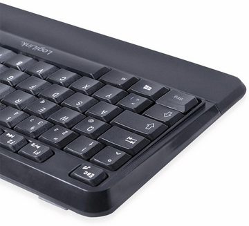 LogiLink LOGILINK Funktastatur- und Maus-Set ID0161, Slim Tastatur