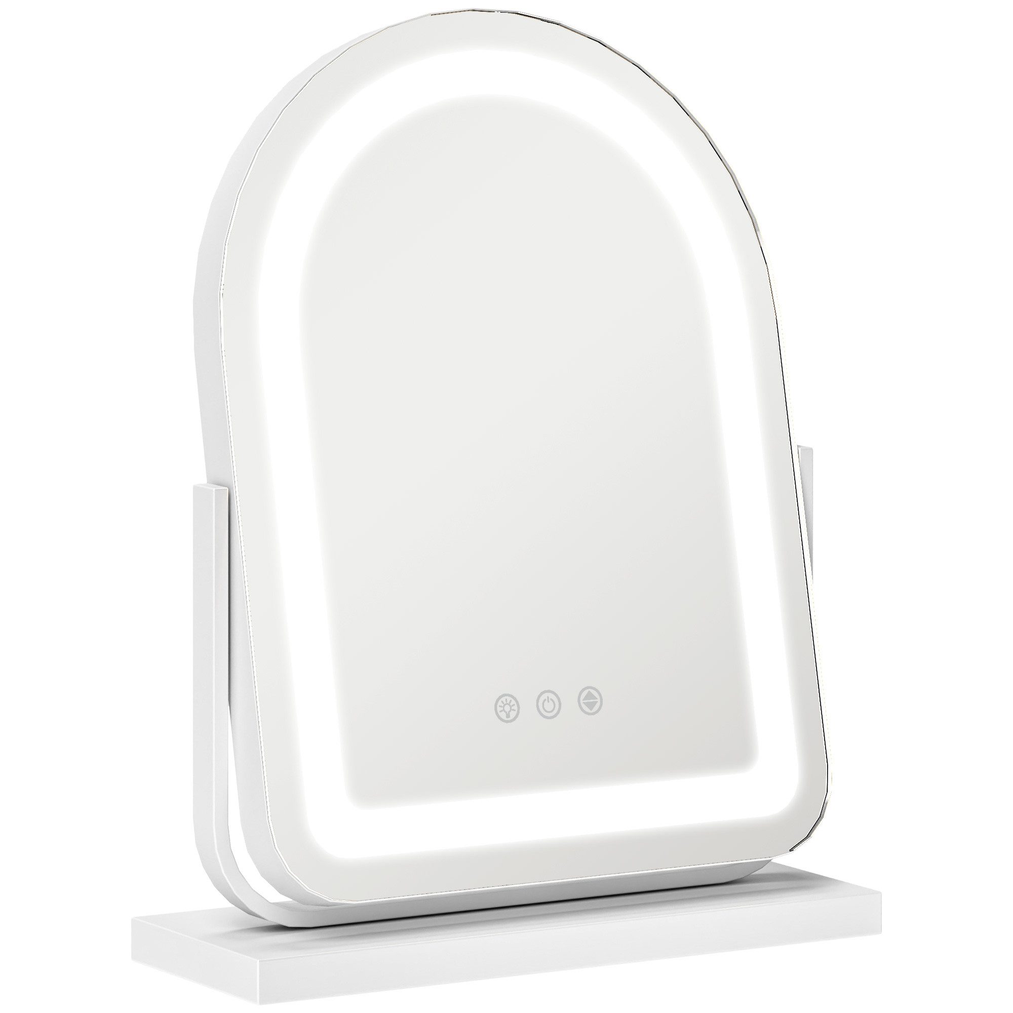 HOMCOM Kosmetikspiegel mit LED Licht, 3 günstig online kaufen