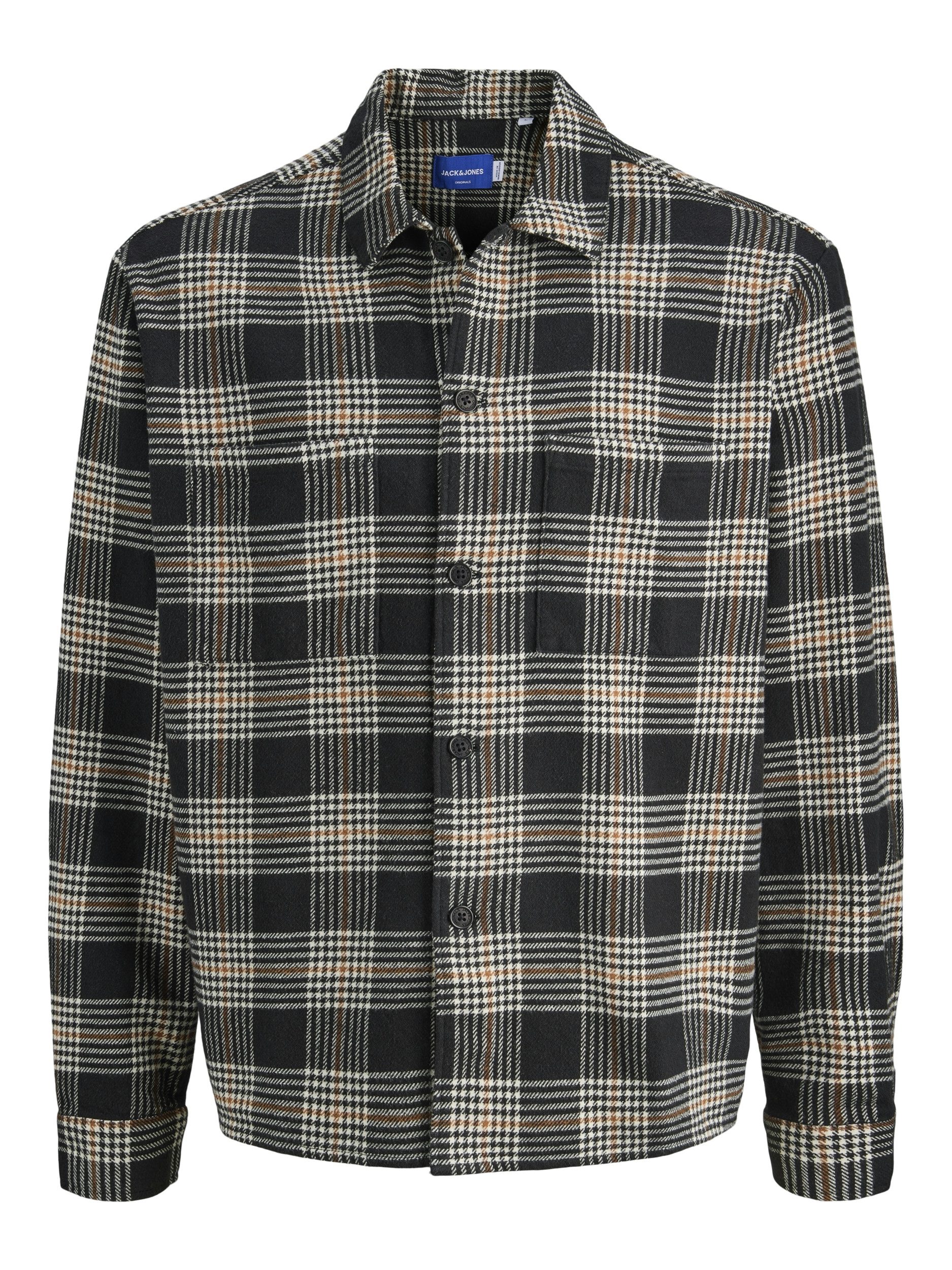 Langarmhemd JORBLEECKER FLANNEL OVERSHIRT LS