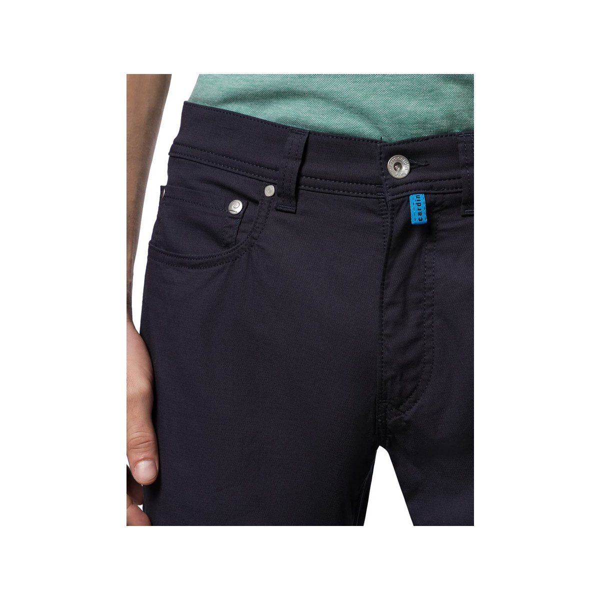 Pierre Cardin 5-Pocket-Jeans 6000 Marine (1-tlg) marineblau