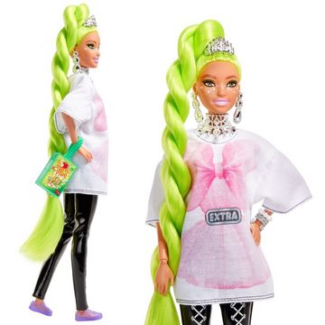 Barbie Anziehpuppe Extra Deluxe Spiel-Set Barbie Puppe Tier & Zubehör Mattel HDJ44