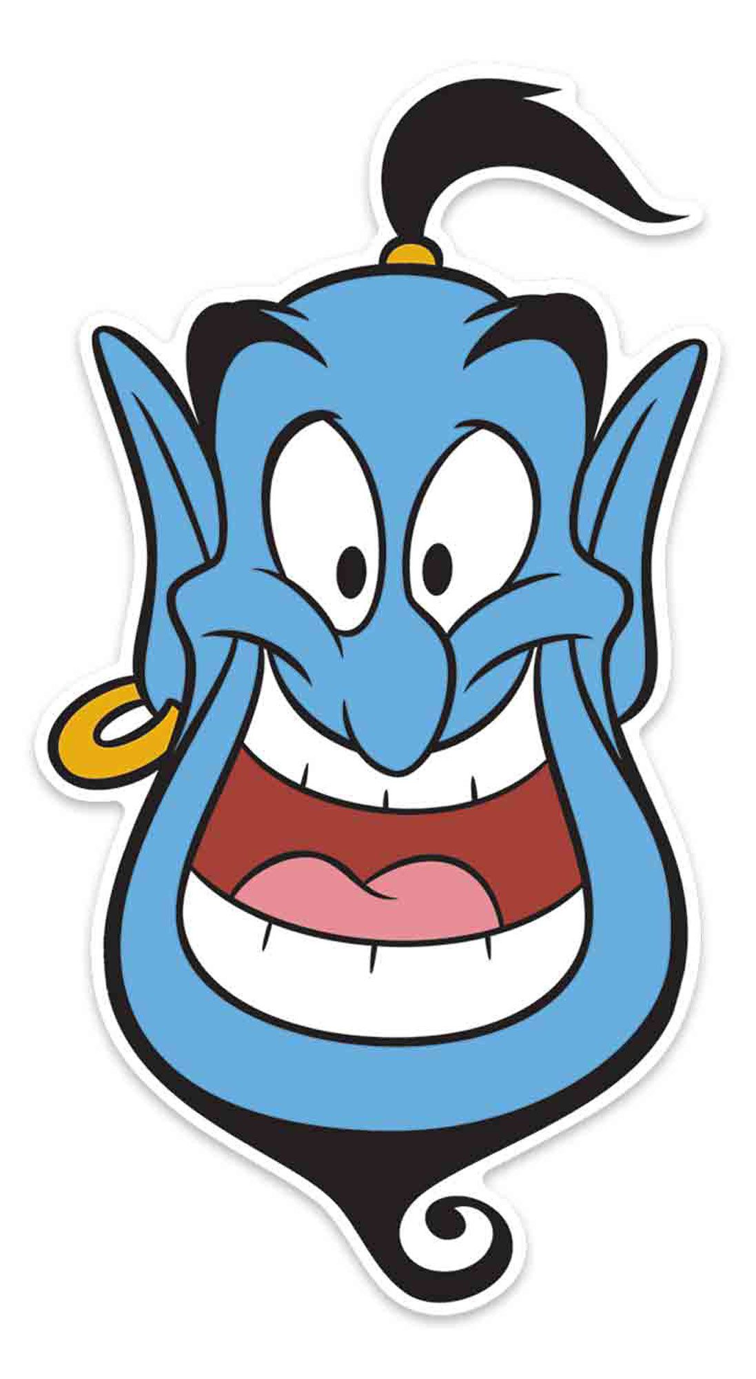 Verkleidungsmaske Disney - Masken - Genie Maske