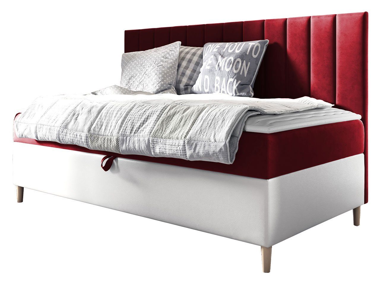 MIRJAN24 Boxspringbett Maja Junior 2 (mit günstig online kaufen