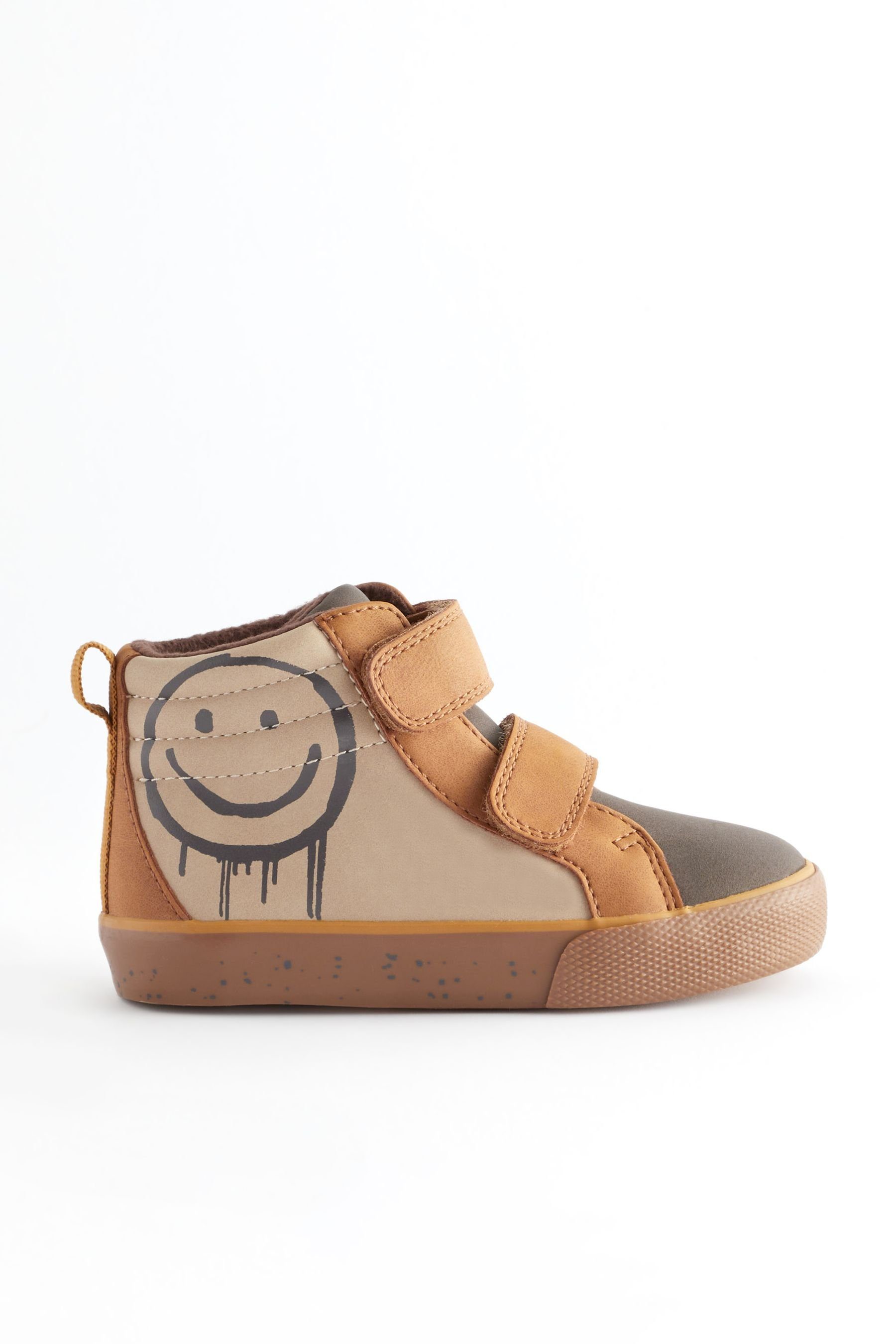 Next Stiefel mit Klettverschluss (1-tlg) Winterstiefelette Smiley Stone