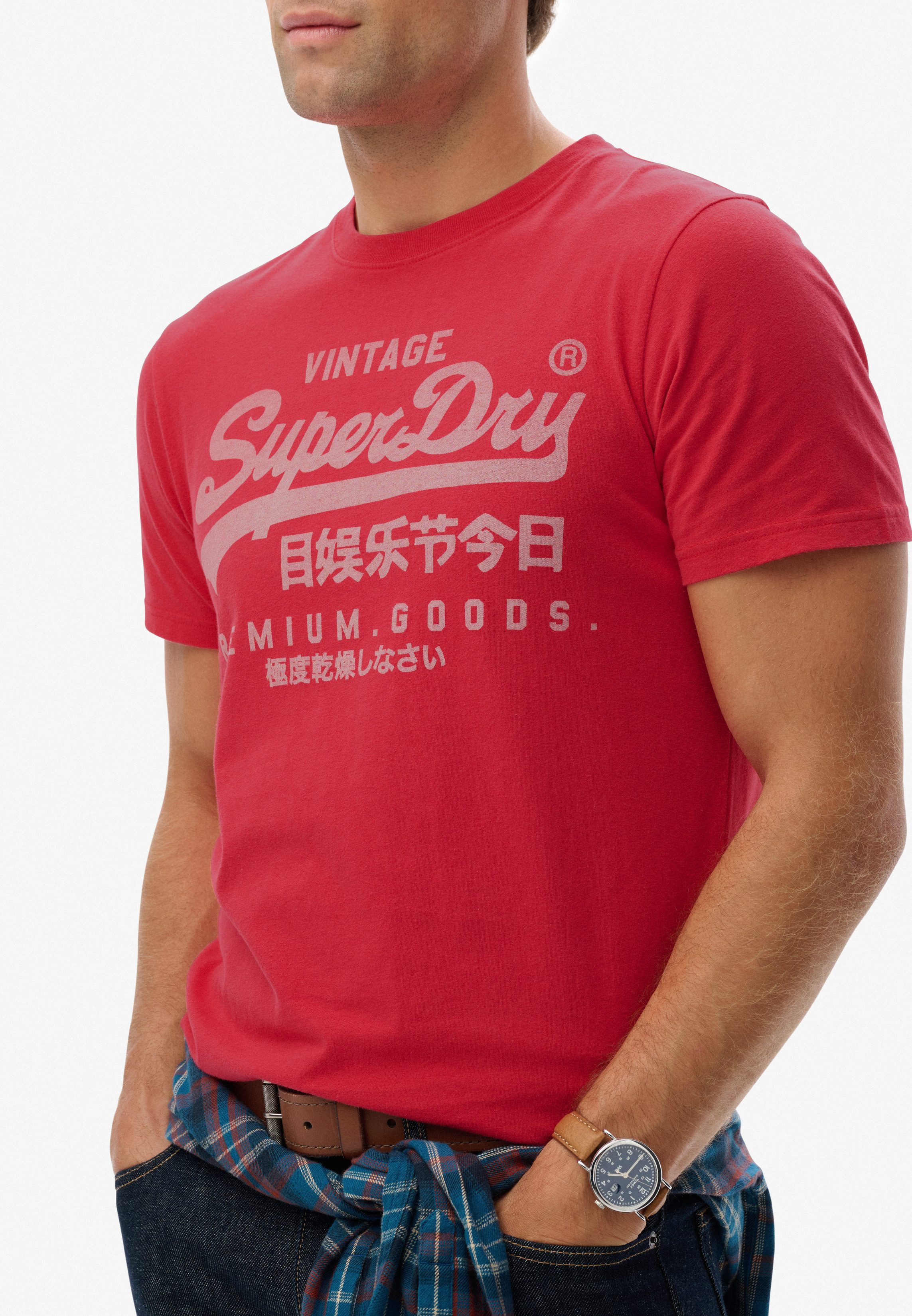 Superdry Rundhalsshirt VL CLASSIC TEE günstig online kaufen