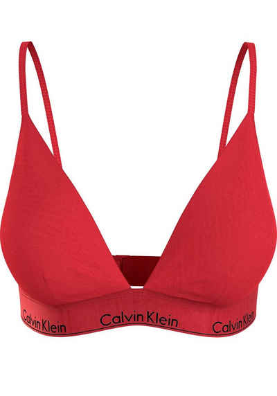 Calvin Klein Underwear Triangel-BH UNLINED TRIANGLE mit CK-Logoschriftzug