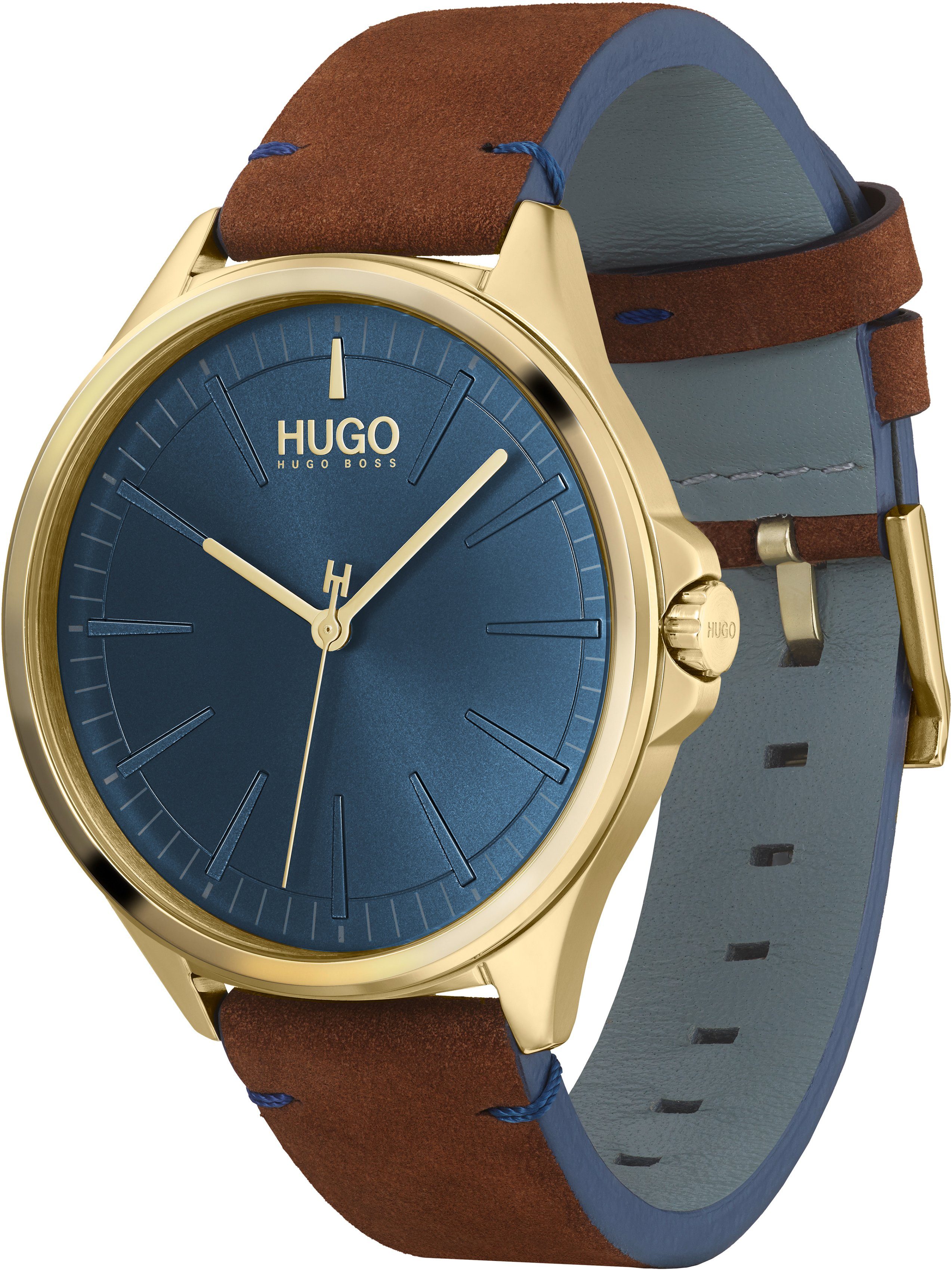 HUGO Quarzuhr #SMASH 1530134, Armbanduhr, Herrenuhr, günstig online kaufen