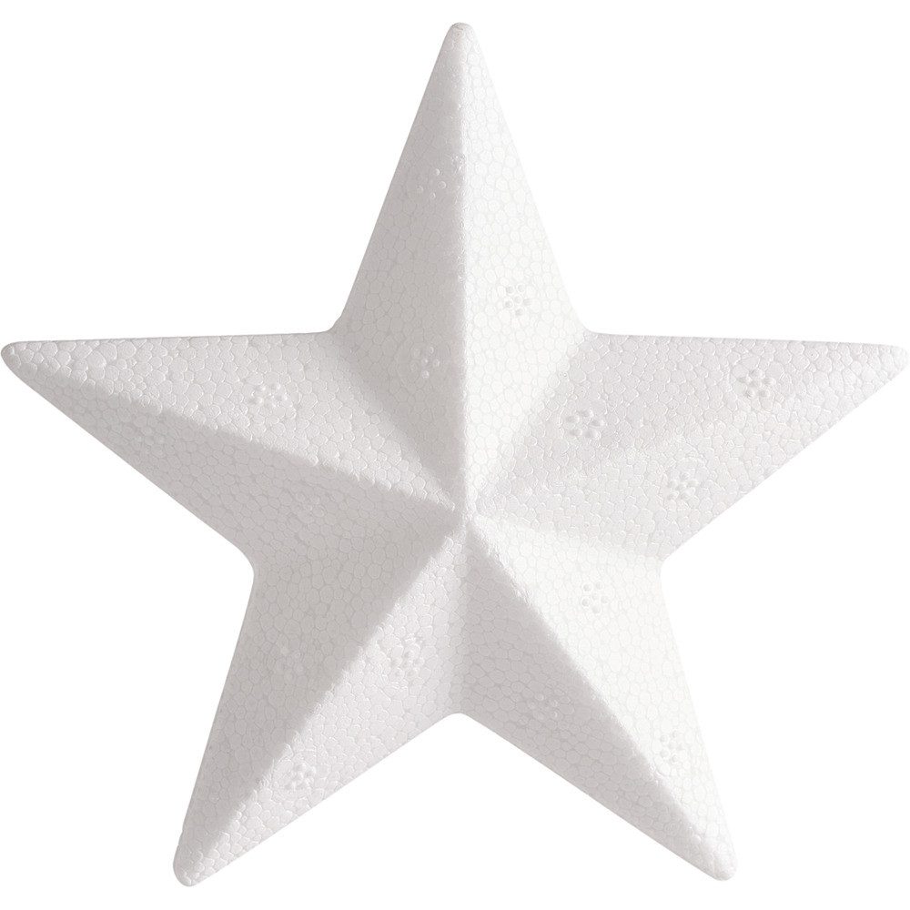 VBS Styropor-Figur Stern, 10 cm