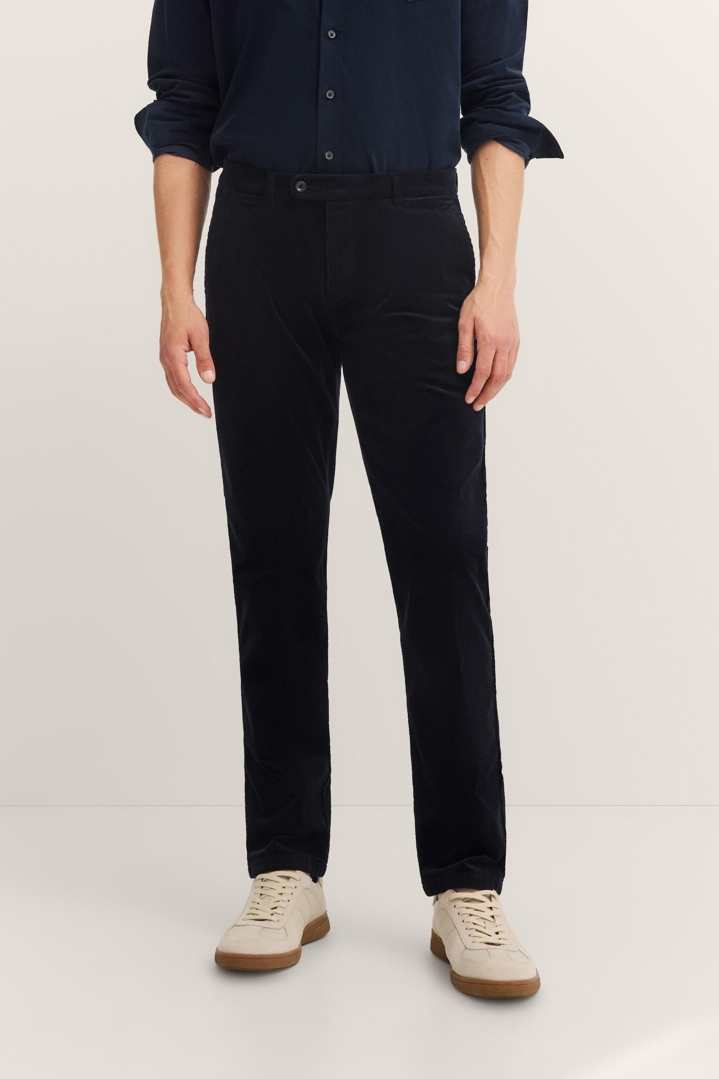 bugatti Cordhose Modern Fit mit Soft Touch & Stretch-Komfort