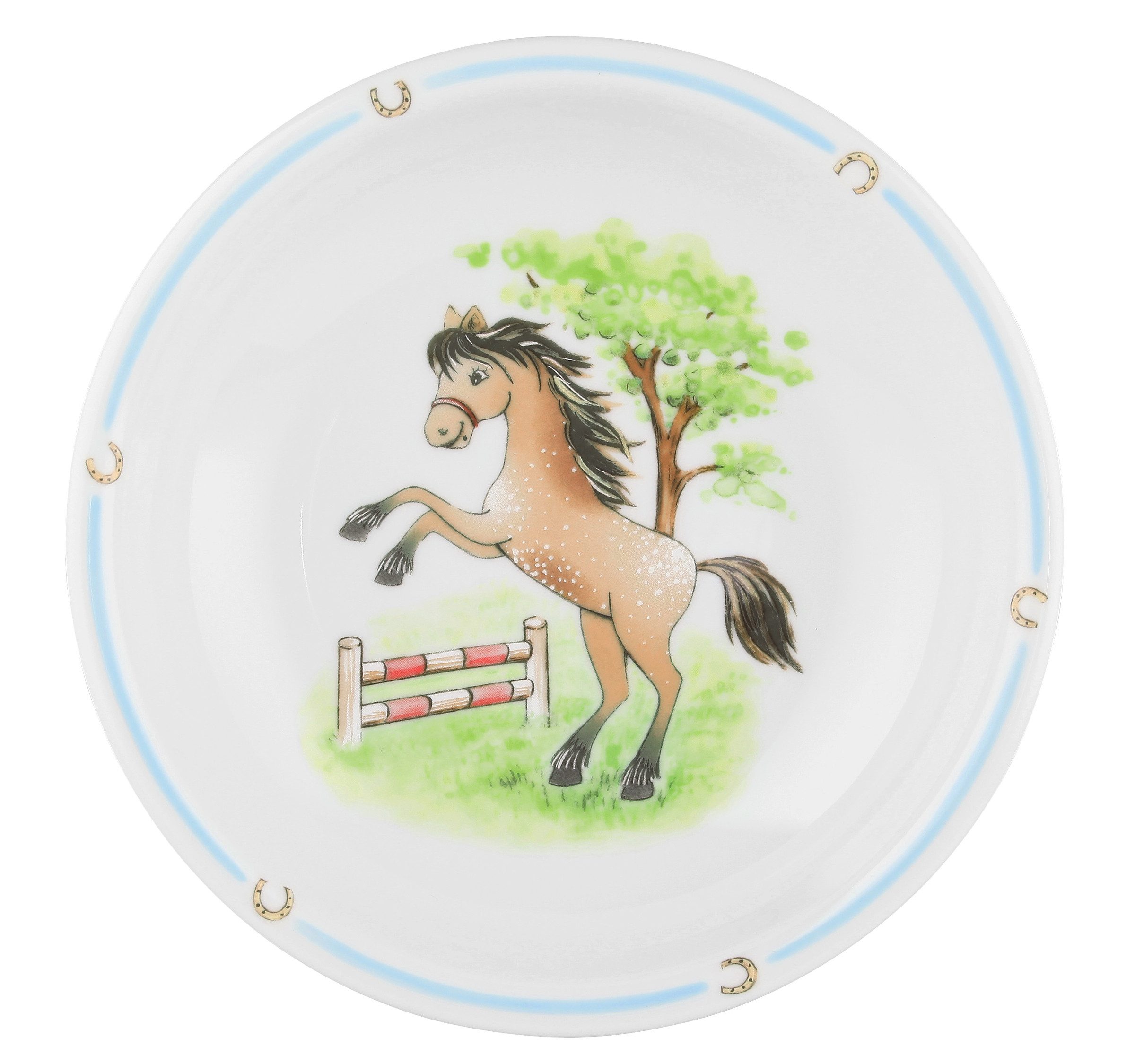 Seltmann Weiden Suppenteller Compact - Mein Pony, (1 St), rund 20 cm