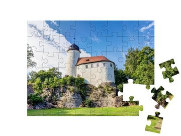 puzzleYOU Puzzle Burg von Rabenstein, Chemnitz, Deutschland, 48 Puzzleteile, puzzleYOU-Kollektionen