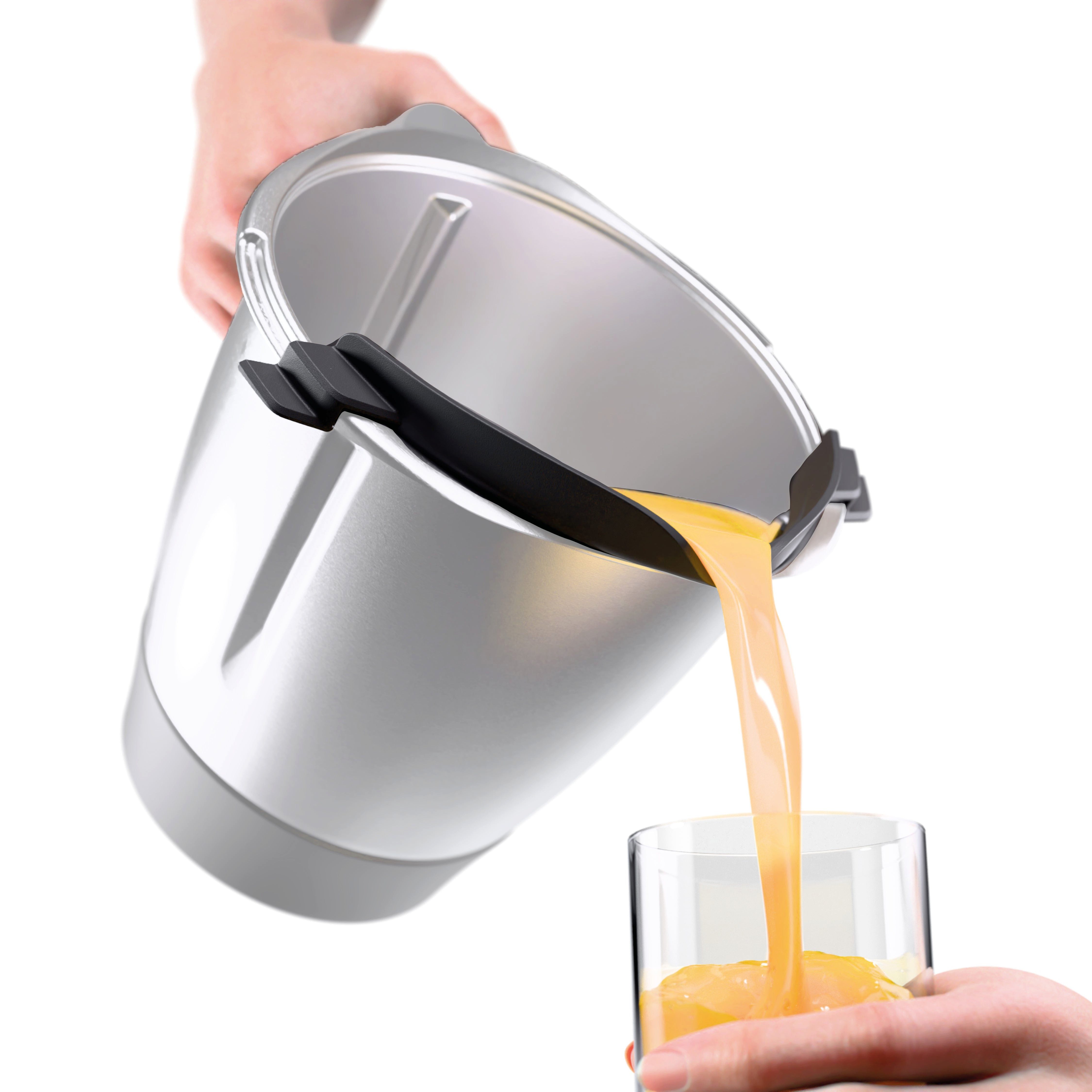 Wundermix Küchenmaschinen Zubehör-Set WunderFlow® Ausgießer für Thermomix, Zubehör für TM6, TM5, Aufgießhilfe für deinen Themomix Mixtopf