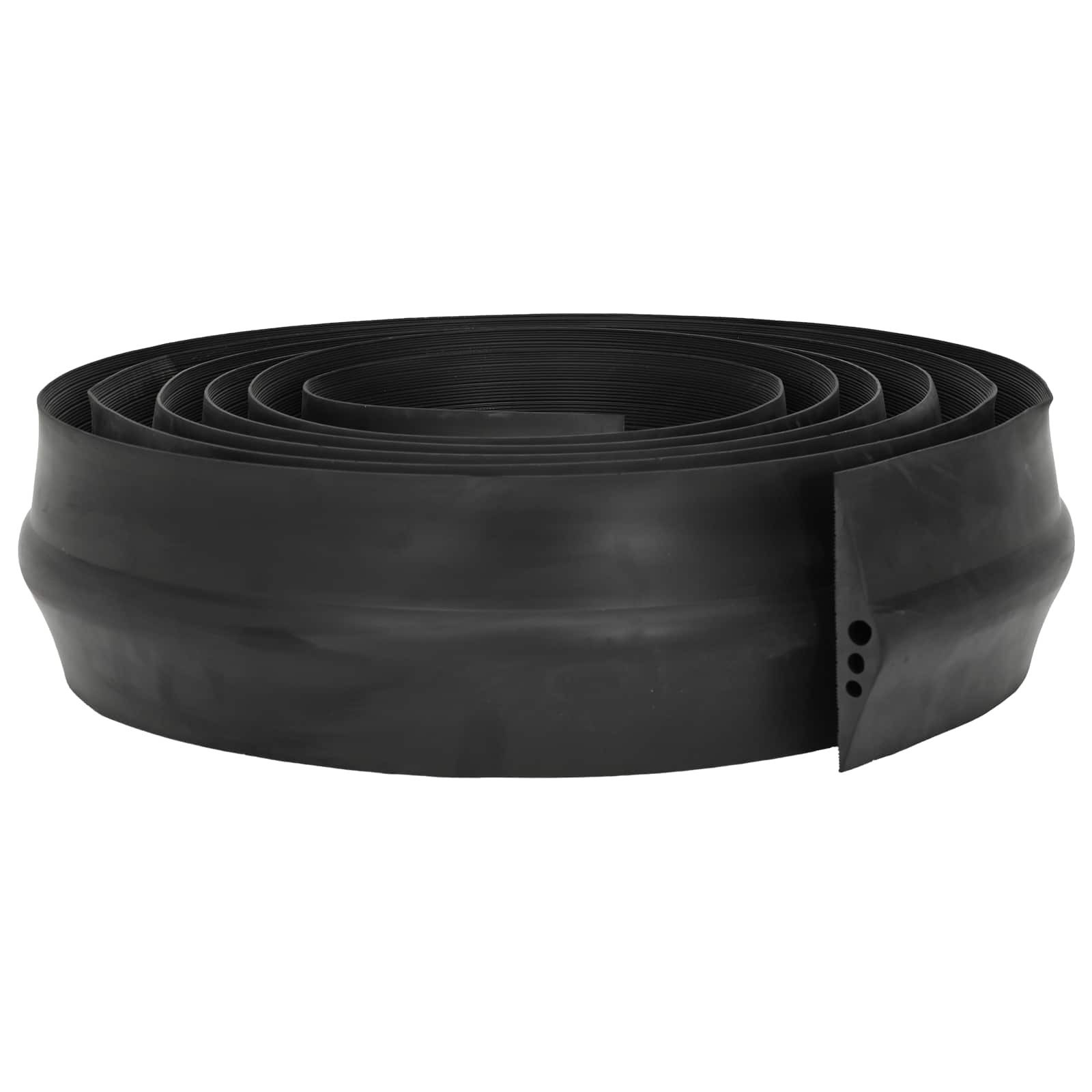 vidaXL Türbeschlag Bodenabdichtung für die Garage 74 x 20 mm 10 m EPDM Gummi (1 St)