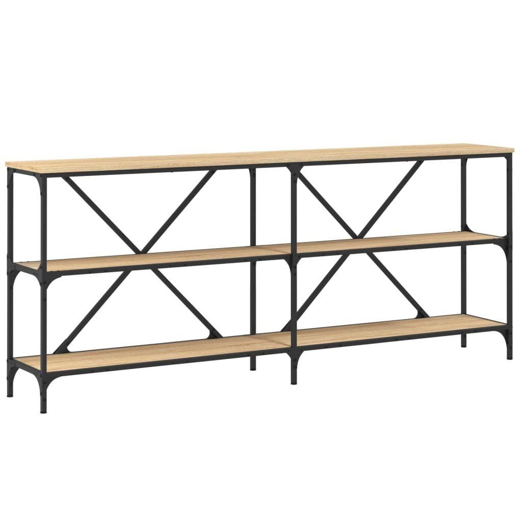 vidaXL Beistelltisch Konsolentisch Sonoma-Eiche 180x30x75 cm günstig online kaufen