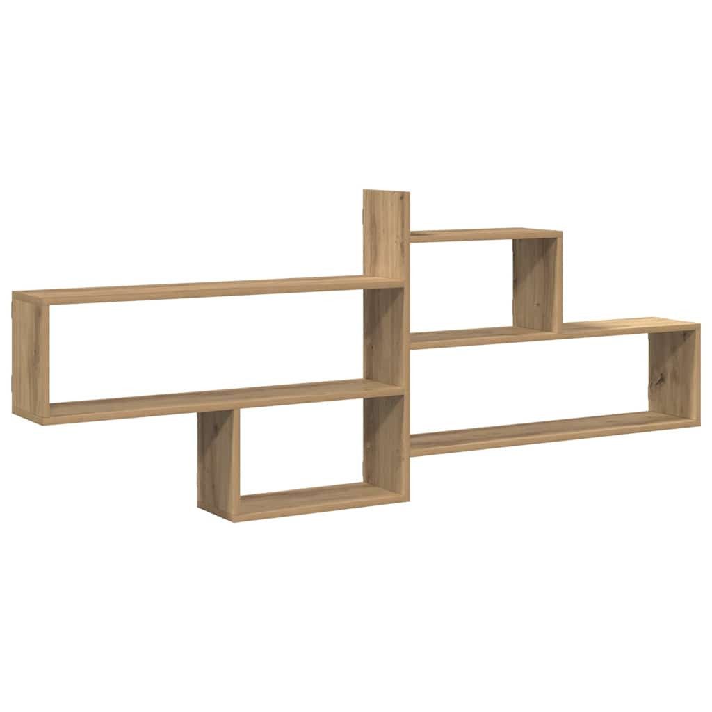 vidaXL Regal Wandregal Artisan-Eiche 167,5x18x68 cm günstig online kaufen