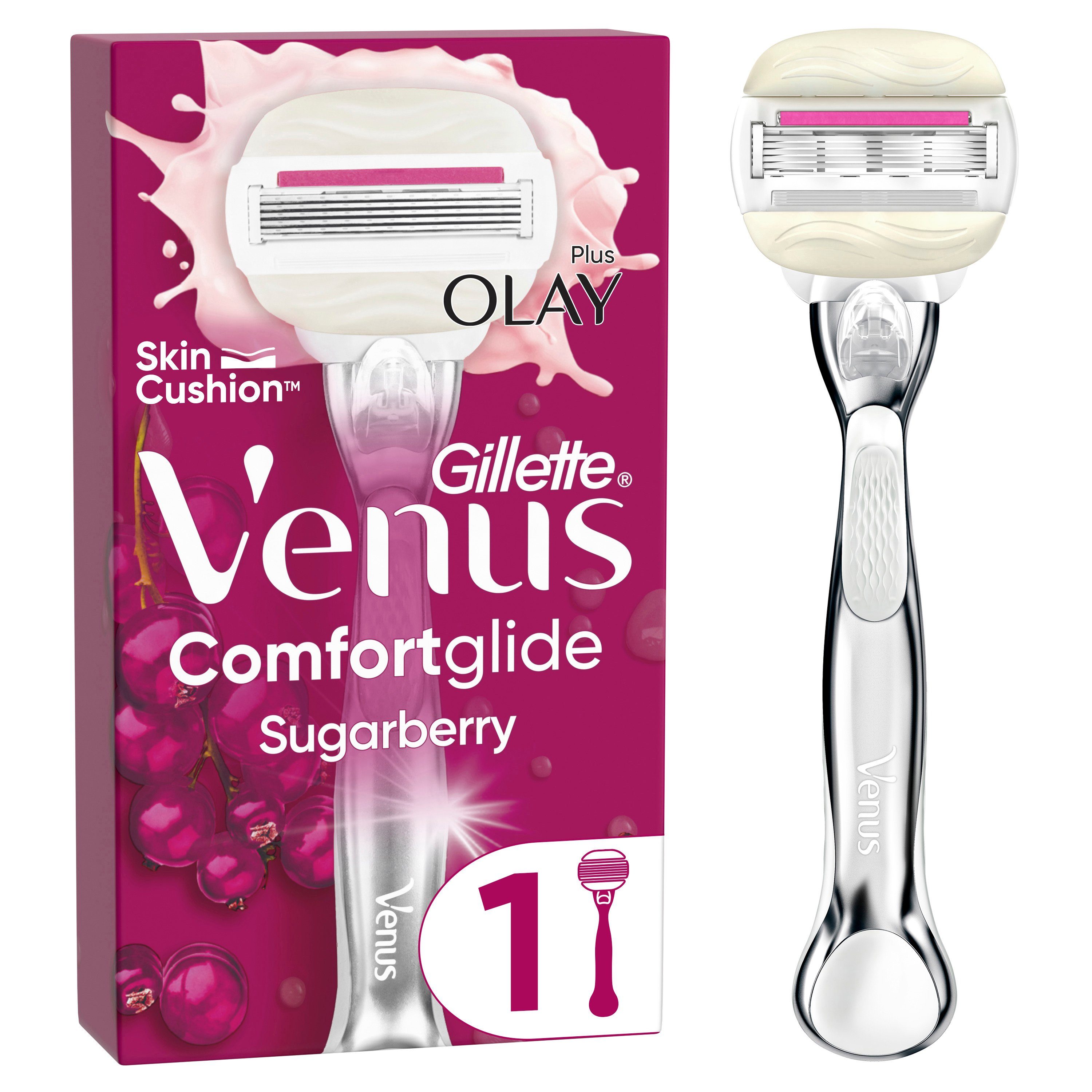 Gillette Venus Nassrasierer ComfortGlide Sugarberry | Nassrasierer