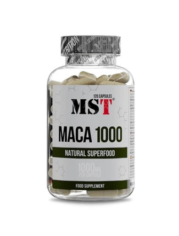 MST Nutrition MST - MACA 1000mg - 120 Caps Kapseln, 120 St.