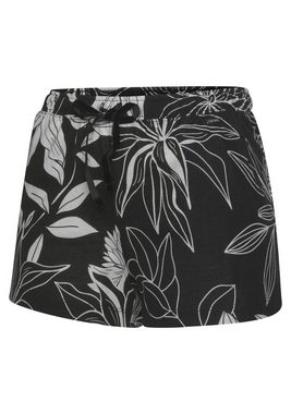 LASCANA Schlafshorts mit floralem Druck