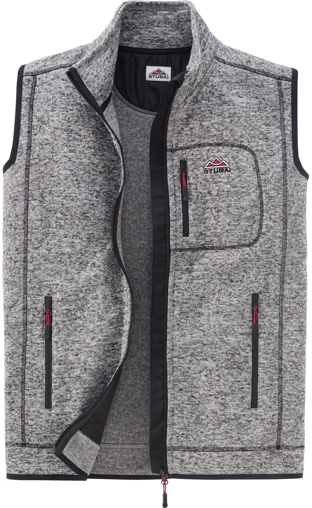 Stubai Fleeceweste bequeme und atmungsaktive Strickfleece-Weste – Bild 5 von 5