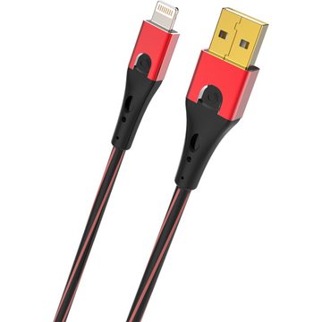 Oehlbach USB Evolution LI USB 2.0 Kabel Typ A auf Apple Lightning USB-Kabel, USB 2.0 Typ-A, Apple Lightning (300 cm)
