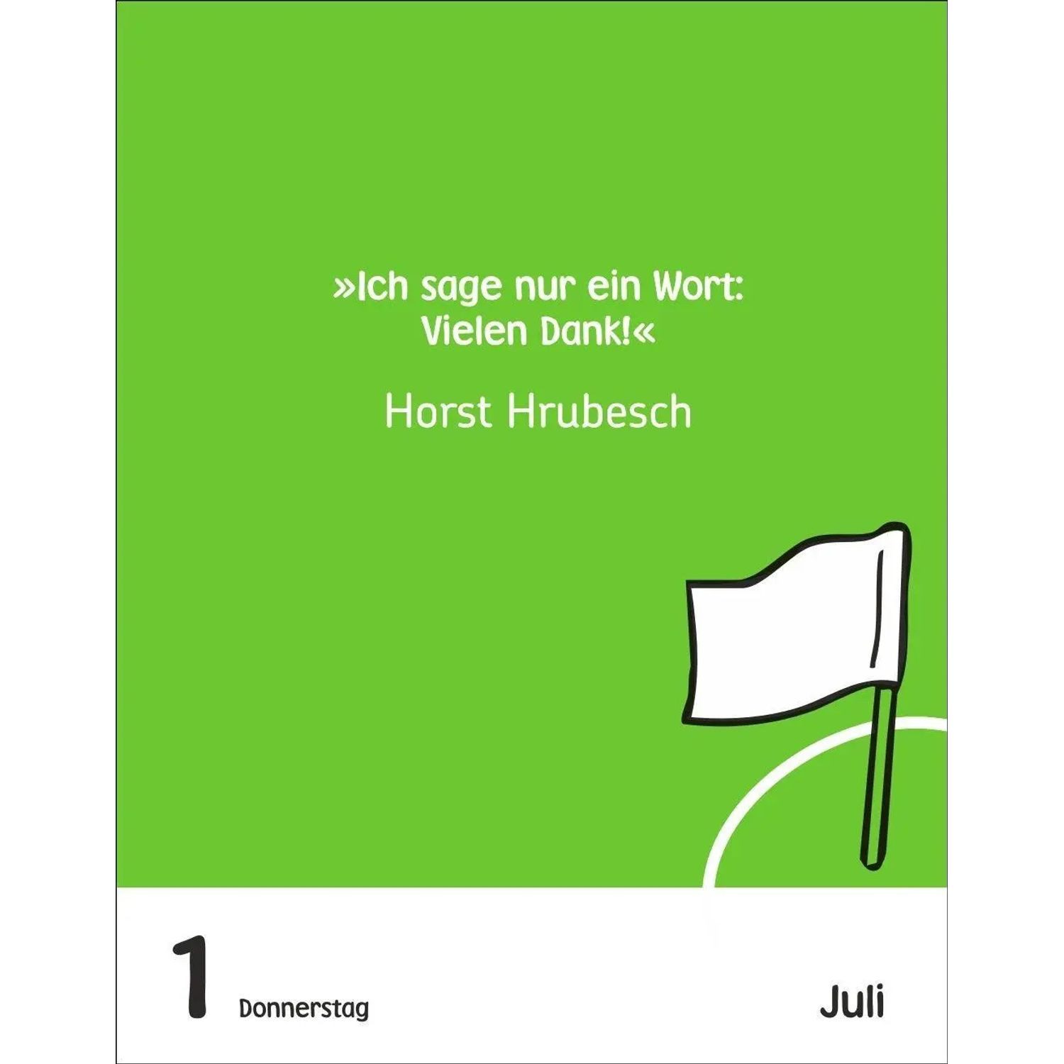 Harenberg Kalender Verlag Wandkalender Fußballspaß für Kids Tagesabreißkalender 2027 - Witze, lustige...