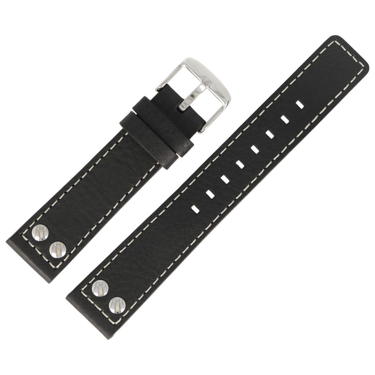 MARBURGER Uhrenarmband 22mm Leder günstig online kaufen
