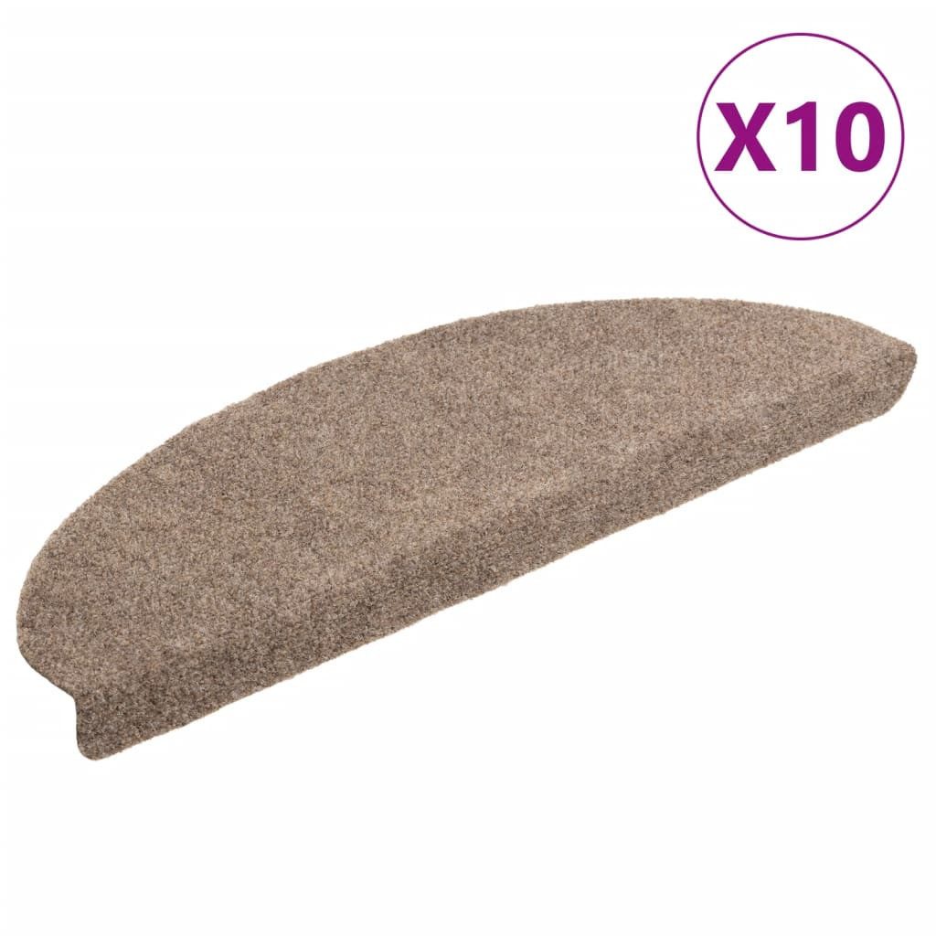 vidaXL Stufenmatte Selbstklebende Treppenmatten 10 Stk. günstig online kaufen