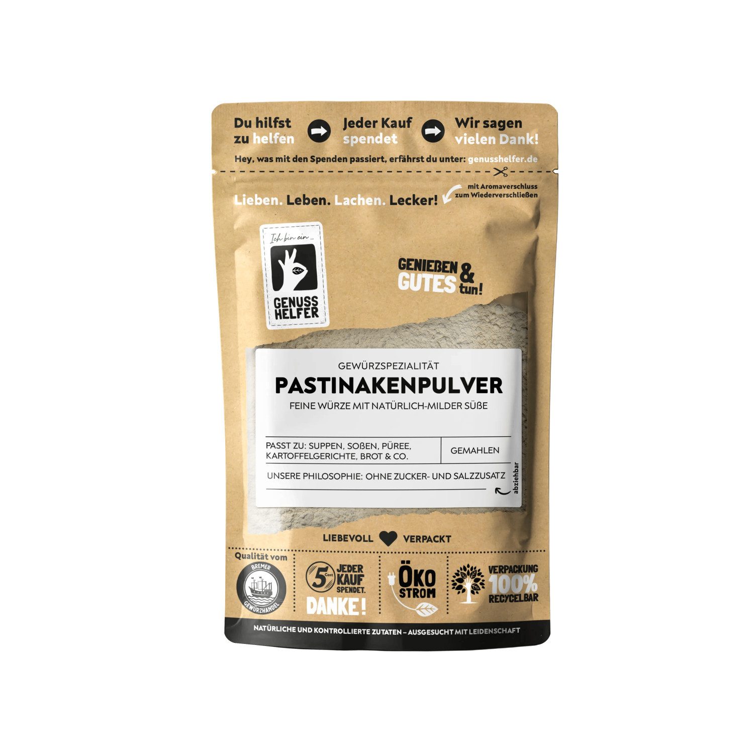 Bremer Gewürzhandel Gewürz Pastinakenpulver, gemahlen, 45 g