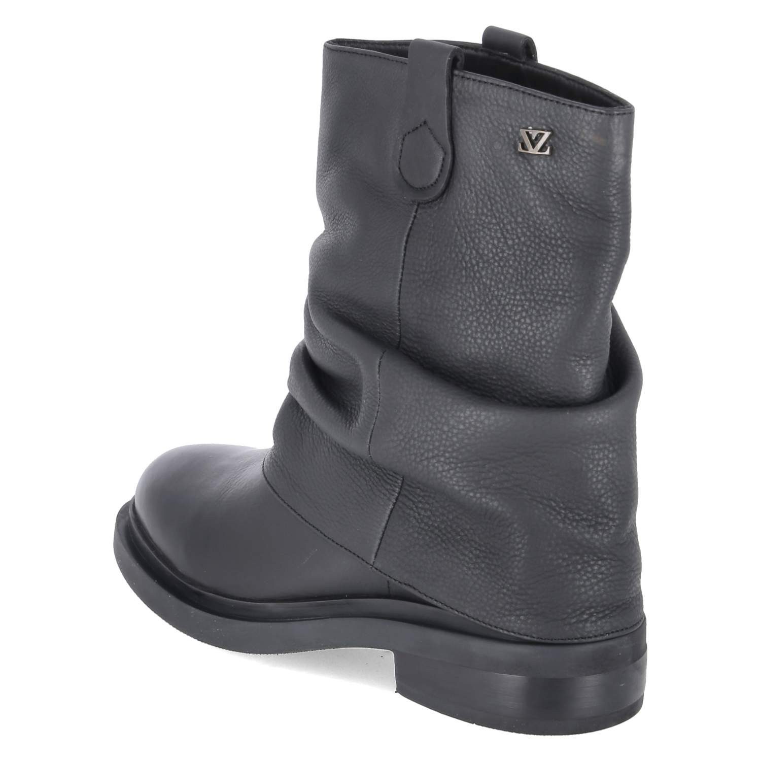 Lazamani LAZAMANI LA85771 BLACK Damen Glattleder black Schlupfstiefel