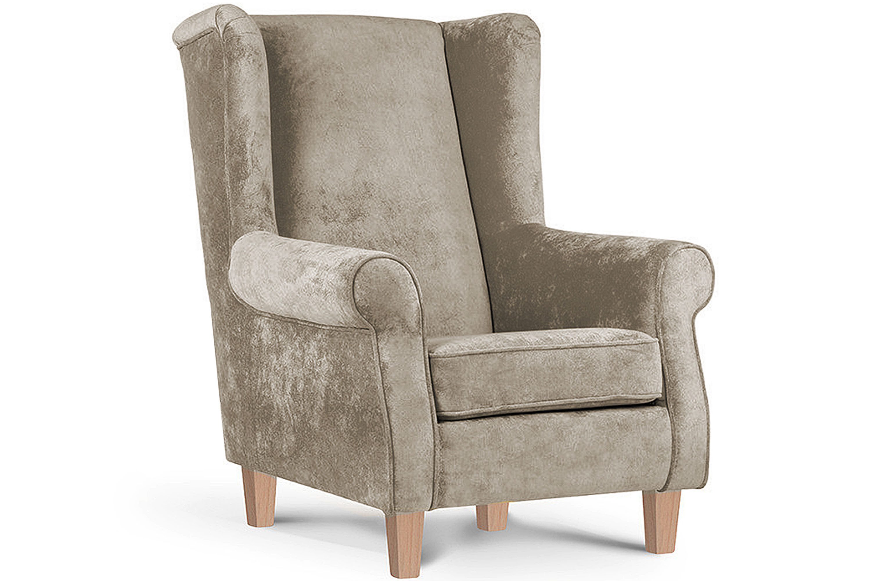 KONSIMO® Ohrensessel MILES Einzelsessel mit Sitzhocker, mit Armlehnen,pfleg günstig online kaufen