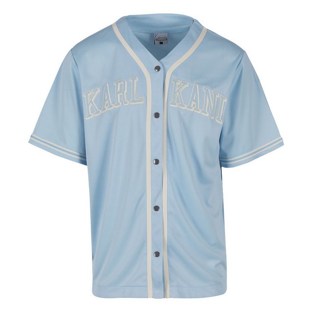 Karl Kani Kurzarmhemd College Baseballshirt mit plakativem Markenlogo und S günstig online kaufen