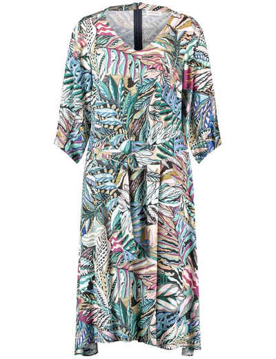 GERRY WEBER A-Linien-Kleid Floral bedrucktes Kleid