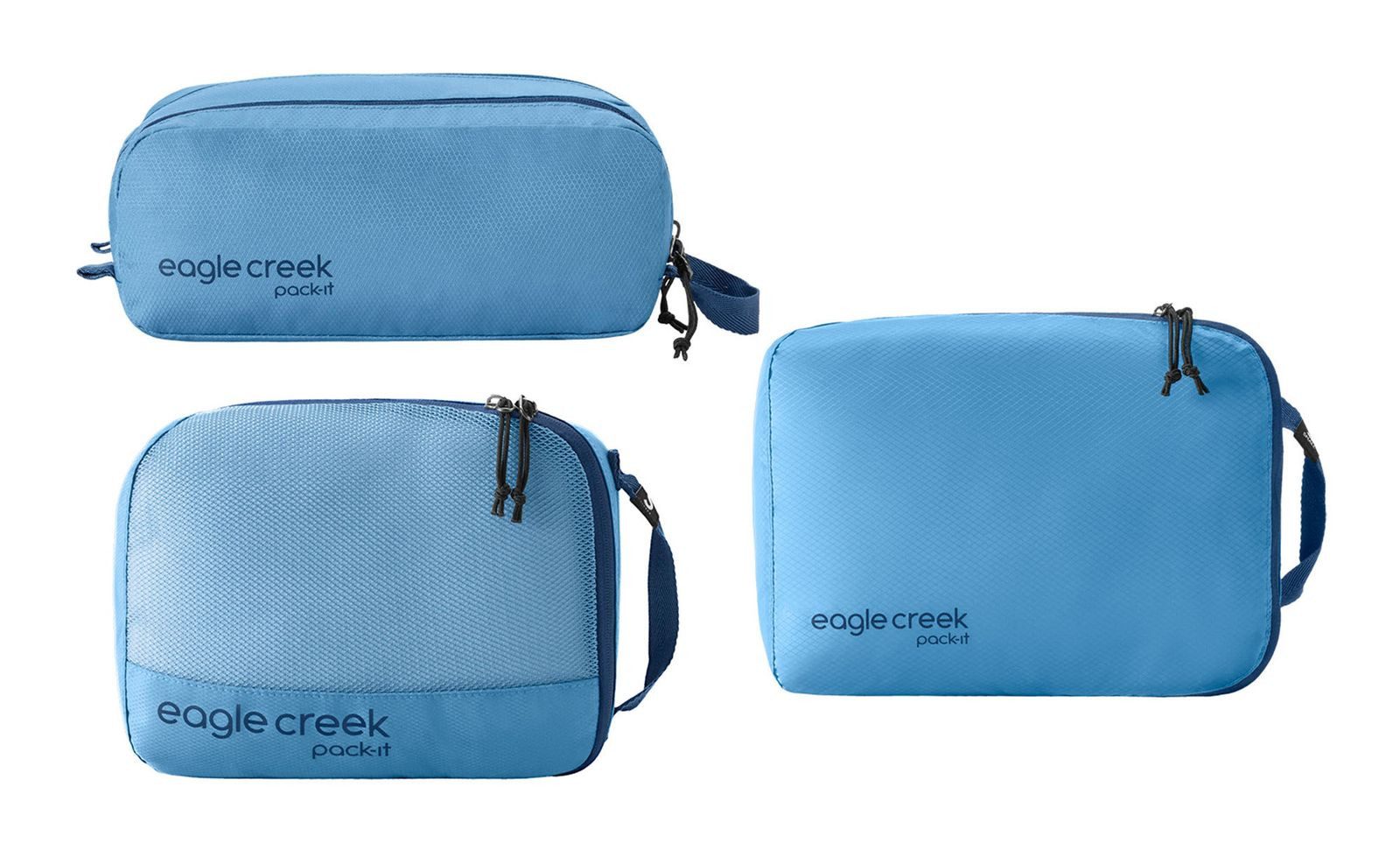 Eagle Creek Packsack Overnight Set (Set, 3-tlg)