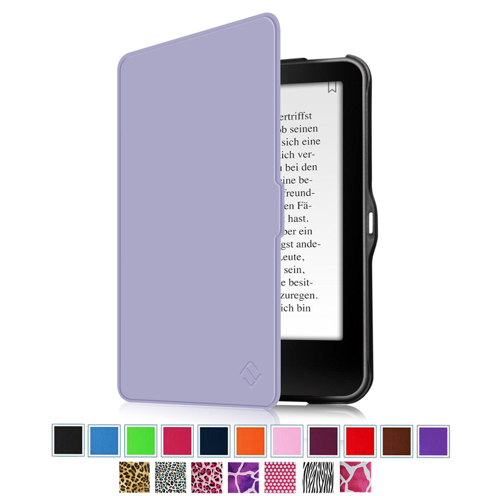 Fintie E-Reader-Hülle für Tolino Vision 4 HD/Vision 3 HD/Vision 2/Vision 1/Shine 2 HD, Ultradünne Schutzhülle mit Ruhemodus und Magnetverschluss