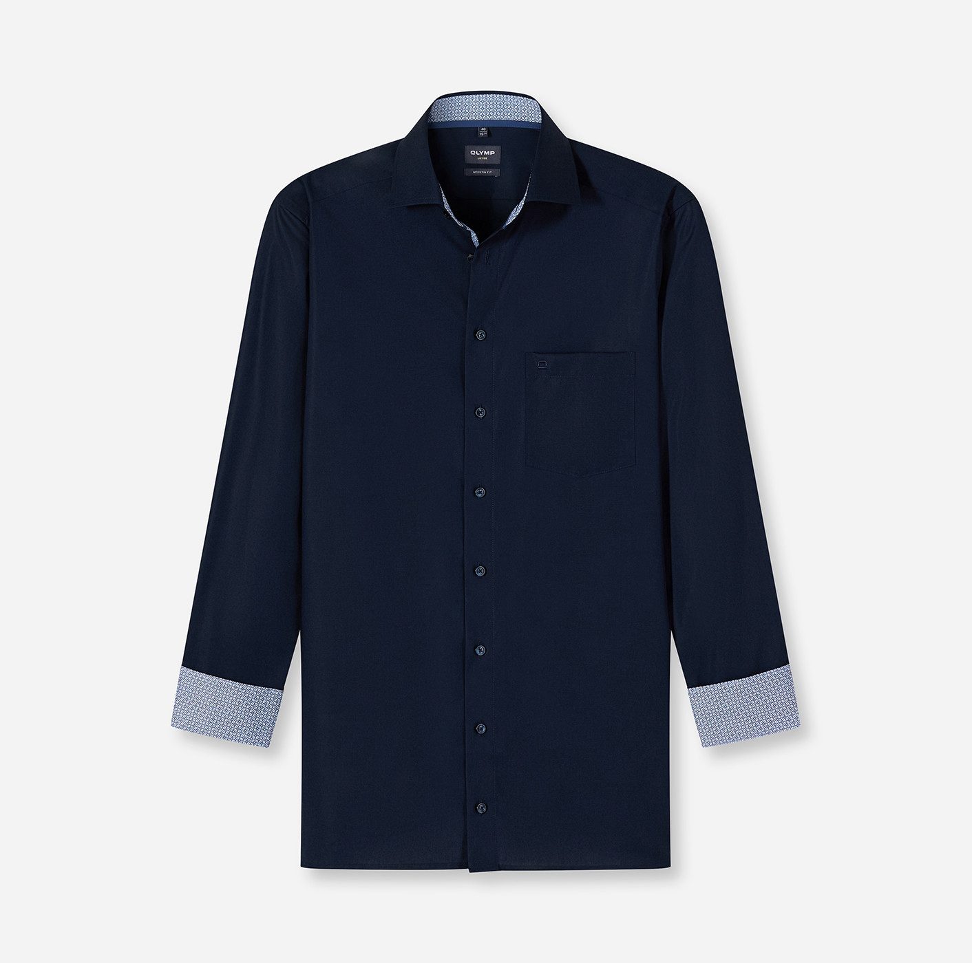 OLYMP Langarmhemd Luxor modern fit modern fit, Global-Kentkragen, Businessh günstig online kaufen