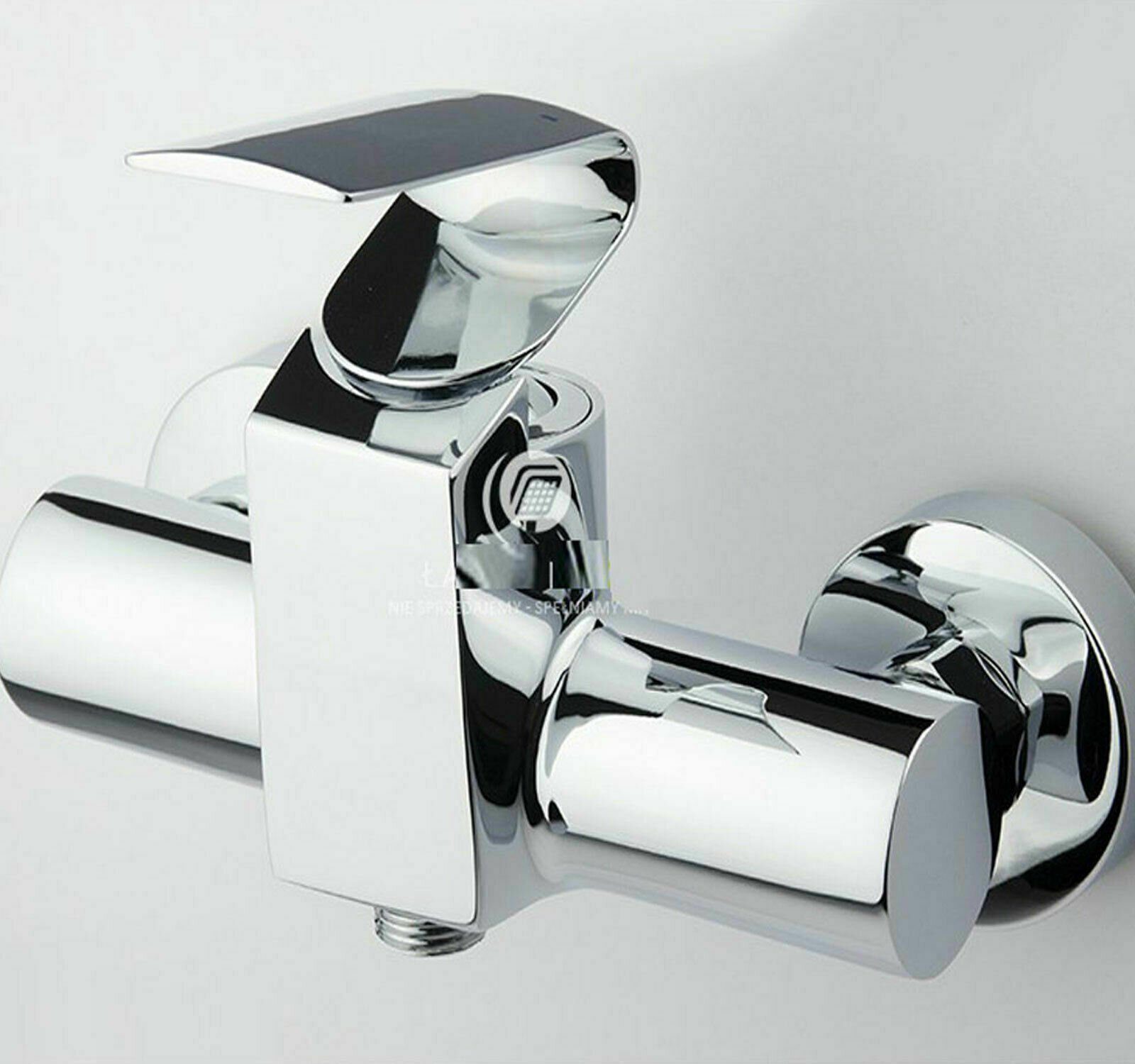 Deante Duscharmatur BLF_040 (Spar Set, 1-St., Duschbatterie)  Duschkabinnarmatur Badmöbelarmatur Duschstange mit höhenverstellung  handbrause inkl.