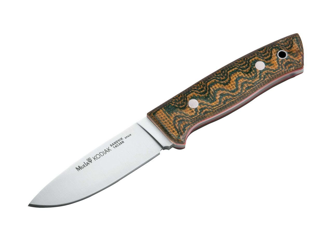 Micarta II Green Taschenmesser Kodiak Muela Canvas