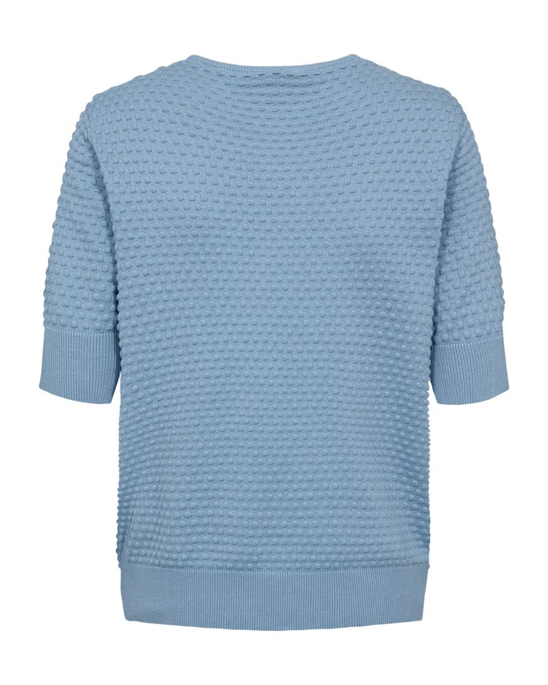 FREEQUENT Kurzarmpullover FQDODO-PU-DOTTIE-SS mit schöner Struktur günstig online kaufen