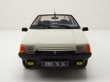 Solido Modellauto Renault Fuego Turbo 1985 weiß Modellauto 1:18 Solido, Maßstab 1:18
