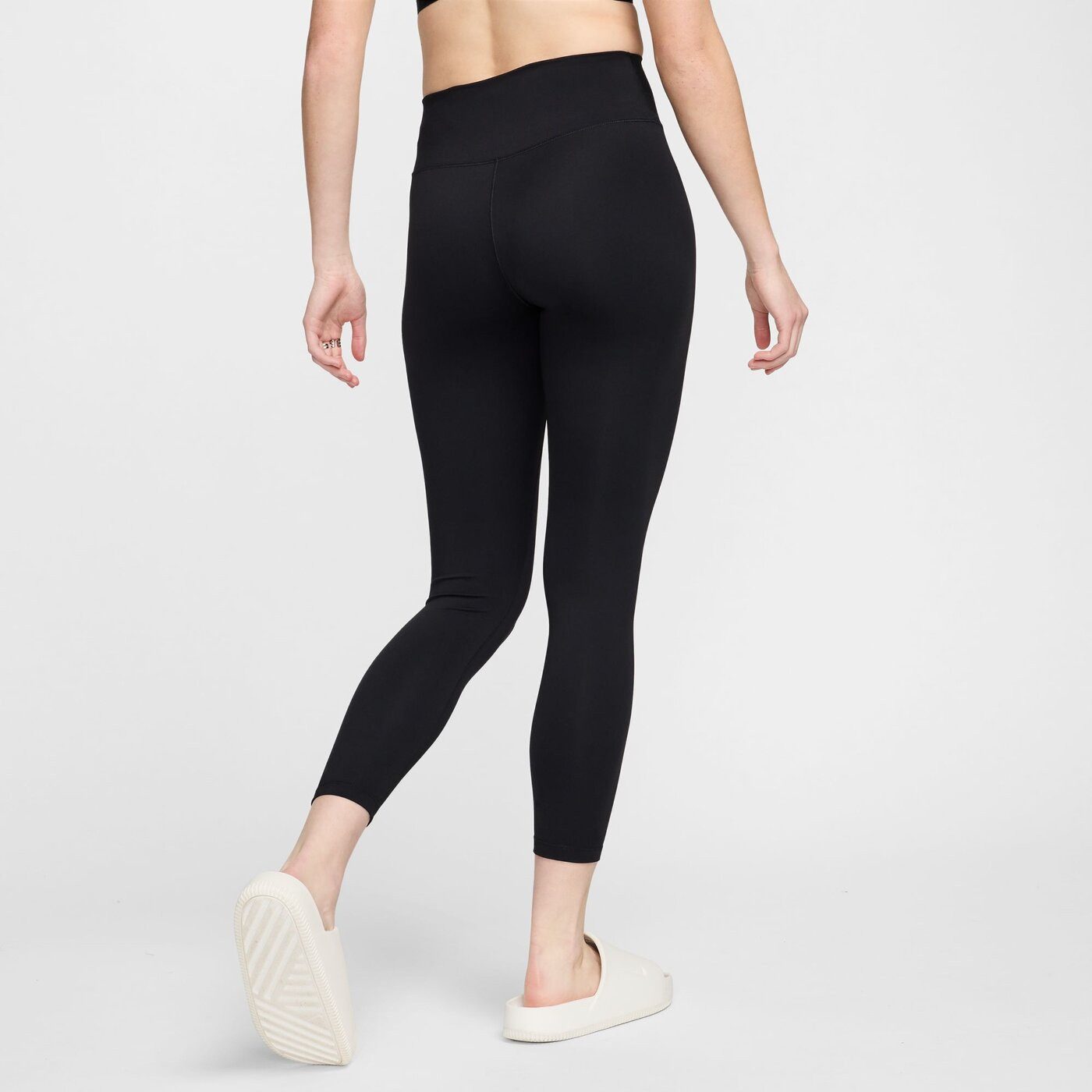 Nike Trainingstights One Damen 7/8-Leggings mit hohem Bund - Schwarz günstig online kaufen