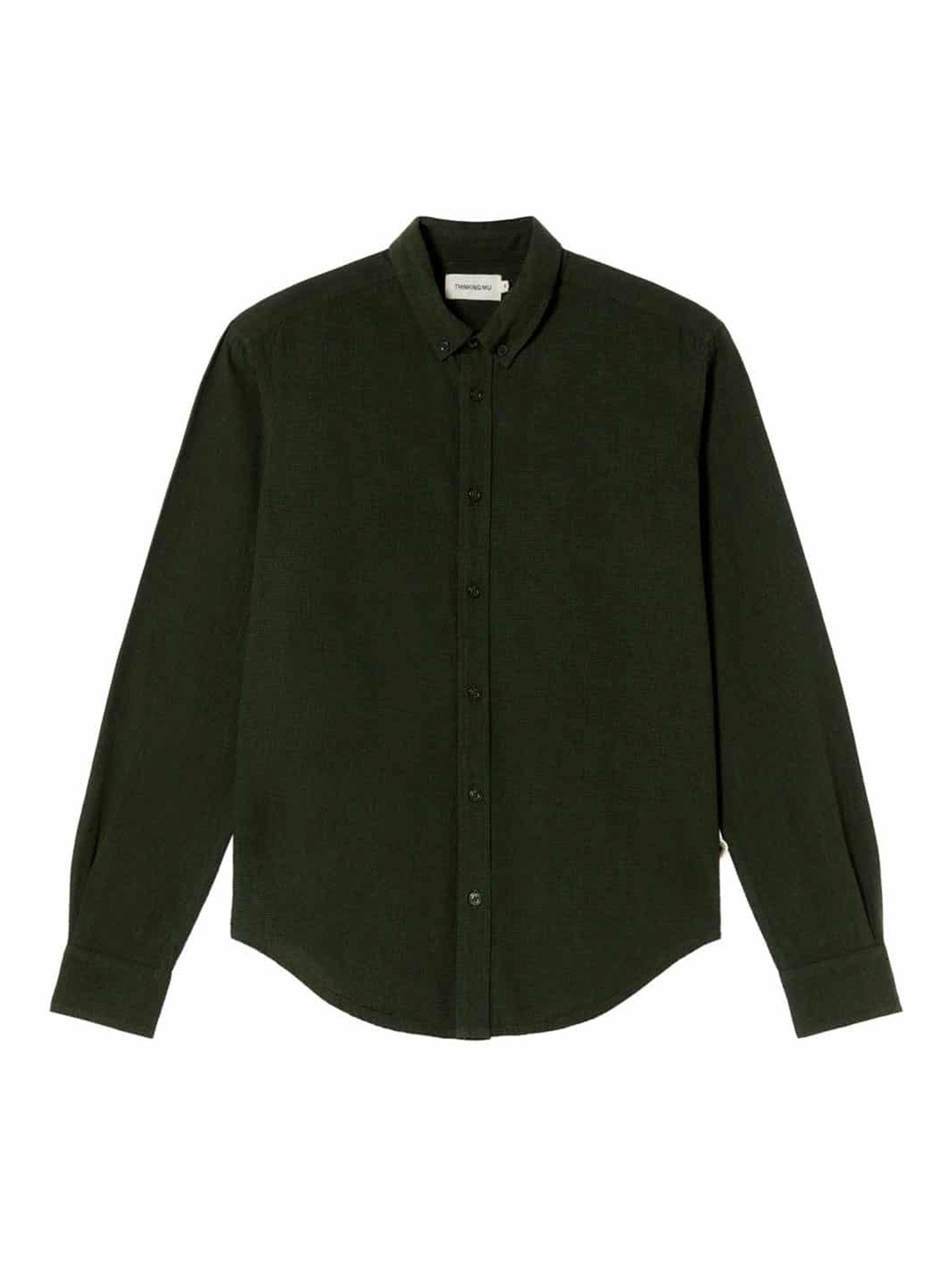 Thinking Mu Langarmhemd Microchecks Ant Shirt