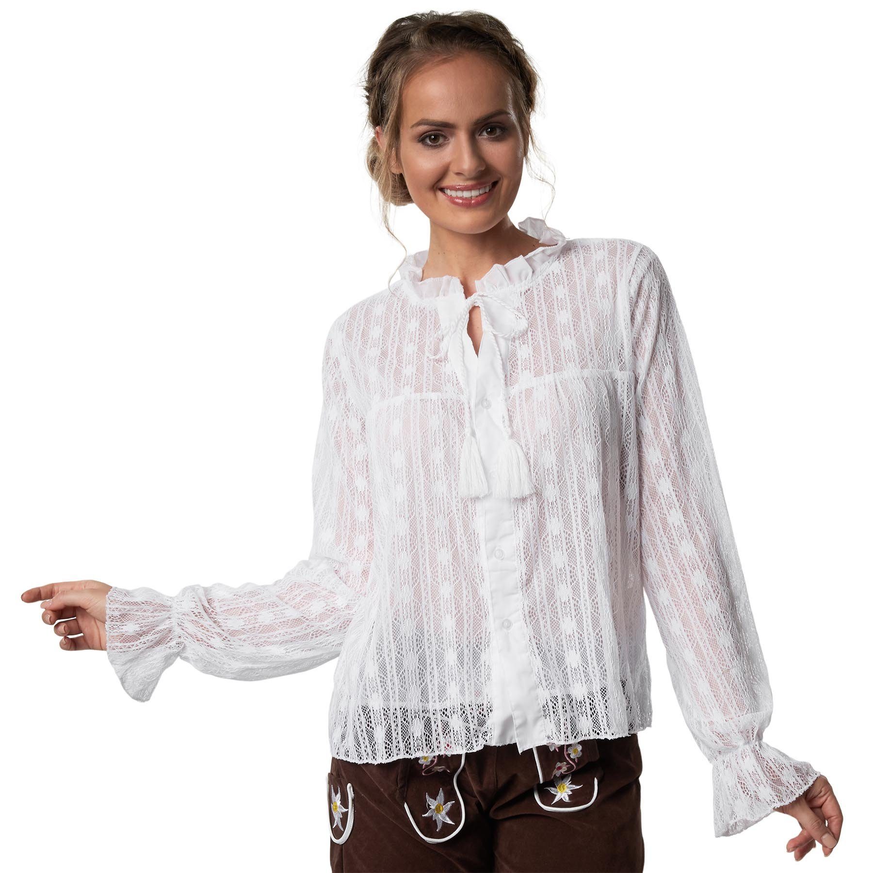 Trachtenbluse