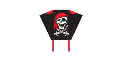 Invento Flug-Drache Invento 100092 - Pocket Sled Jolly Roger, Mini-Kinderdrachen