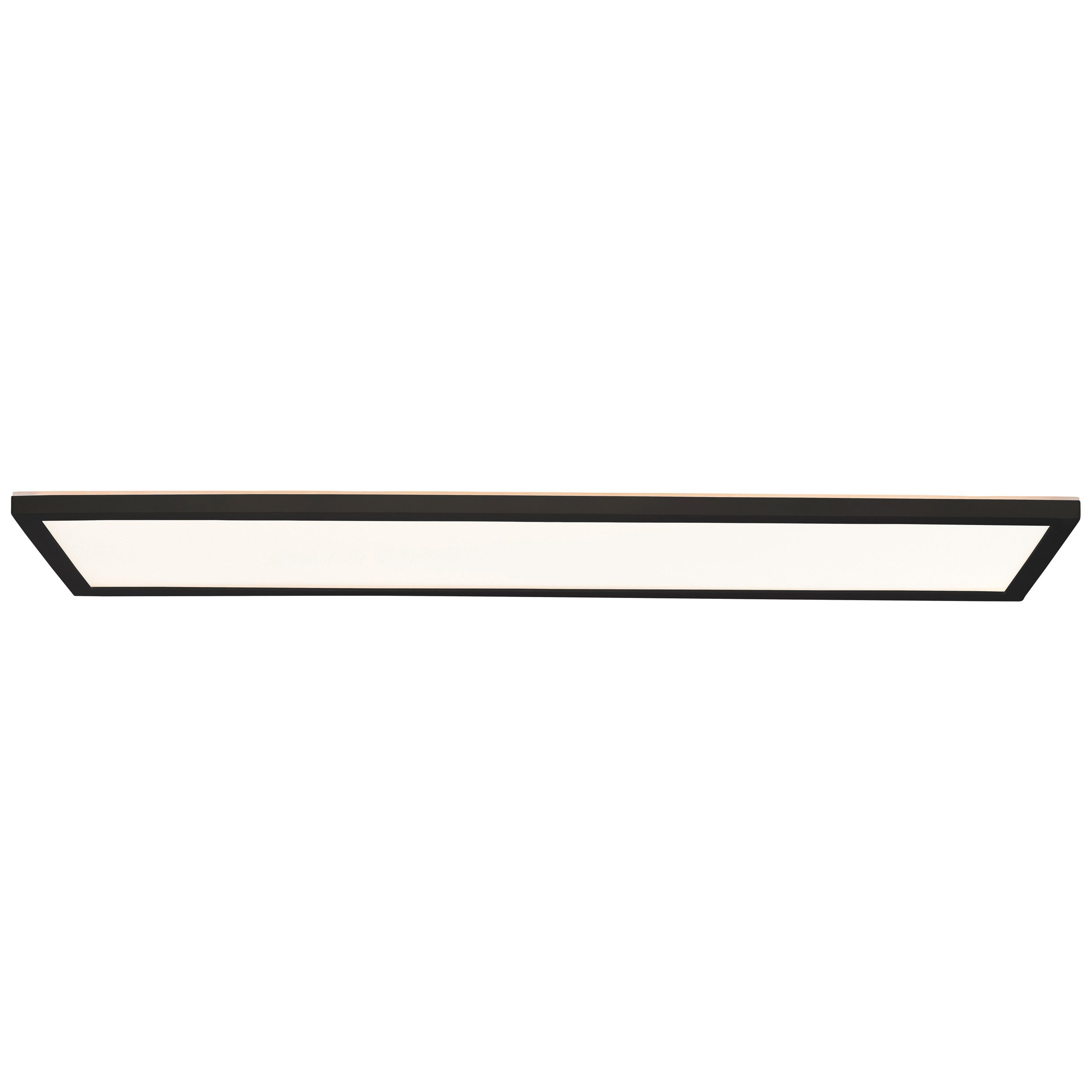 BreLight LED Panel Sorell, CCT - über Fernbedienung, Dimmfunktion, LED fest integriert, warmweiß - kaltweiß, 96 x 25 cm, 3000 lm, 3000-6500 K, dimmbar, IP44, Fernbedienung