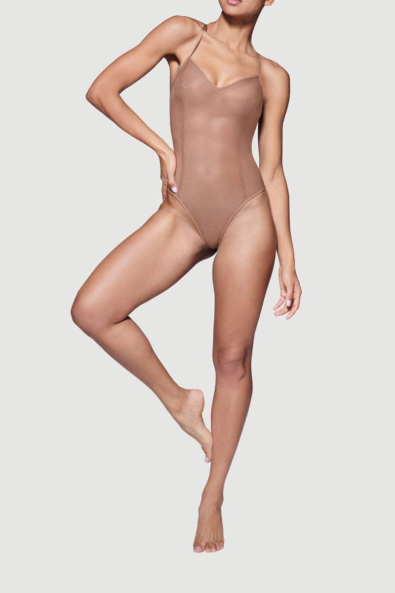 ITEM m6 Body All Mesh Power Mesh, 360°-Schnittführung, sanftes Shaping, seidiger Look