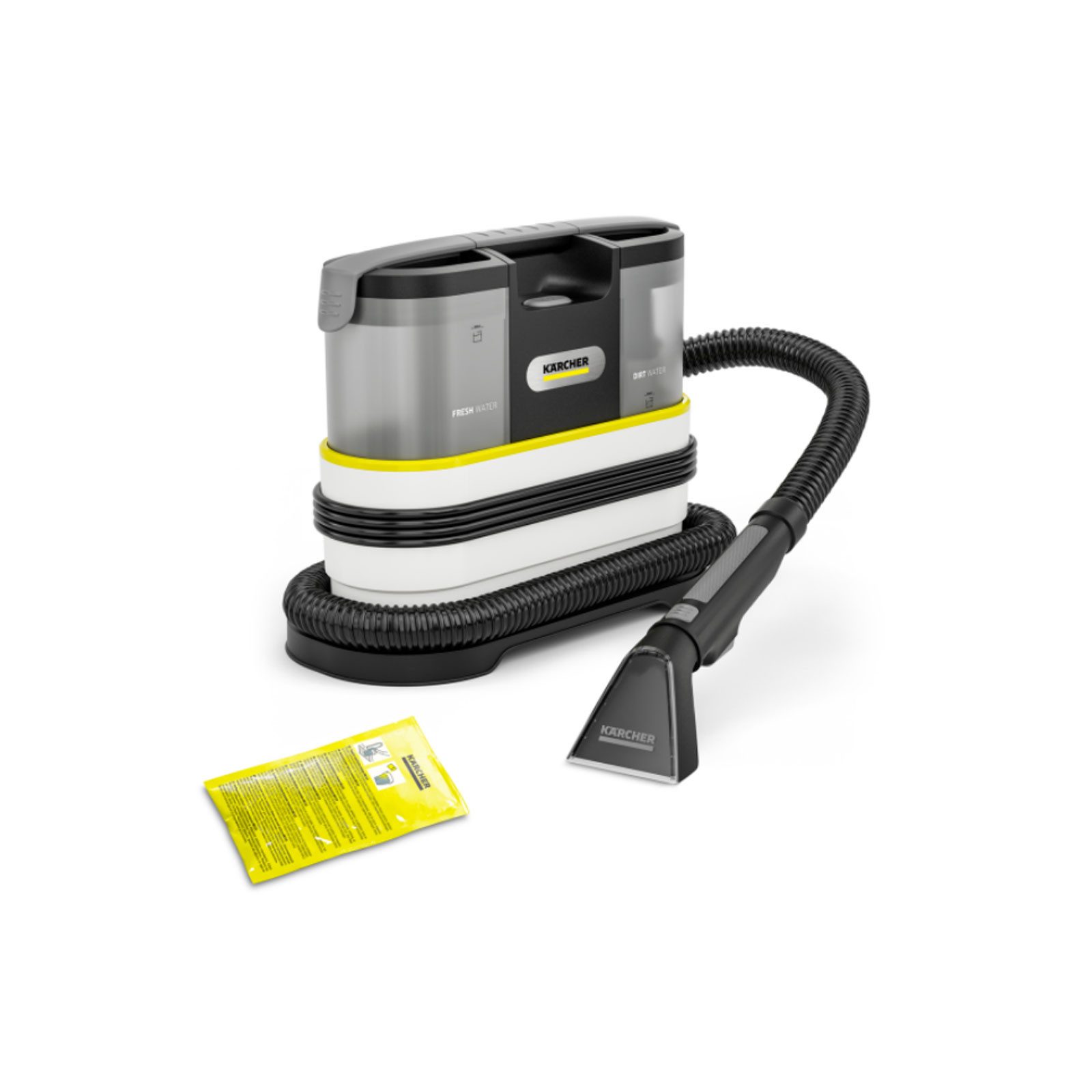 KÄRCHER Dampfreiniger SE 2 Spot Care, Kompakter Fleckenreiniger für Polster und Textilien