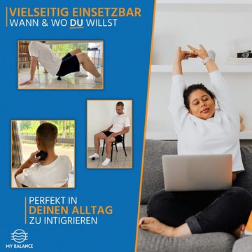 My Balance Massagegerät My Balance Premium Triggerpunkt Drücker Set 4-teilig inkl. E-Book, 4-tlg.